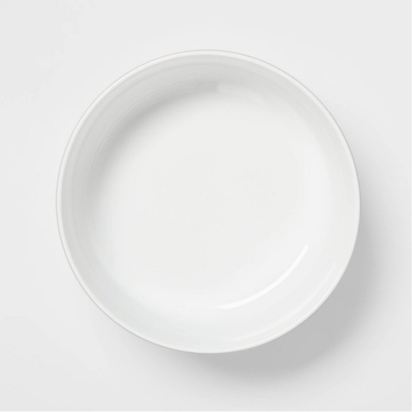 Threshold™ Large 139oz Modern White Bowl - Picture 2 of 3